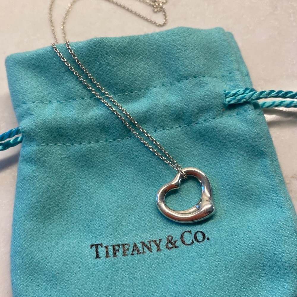 Tiffany & Co Open Heart Pendant